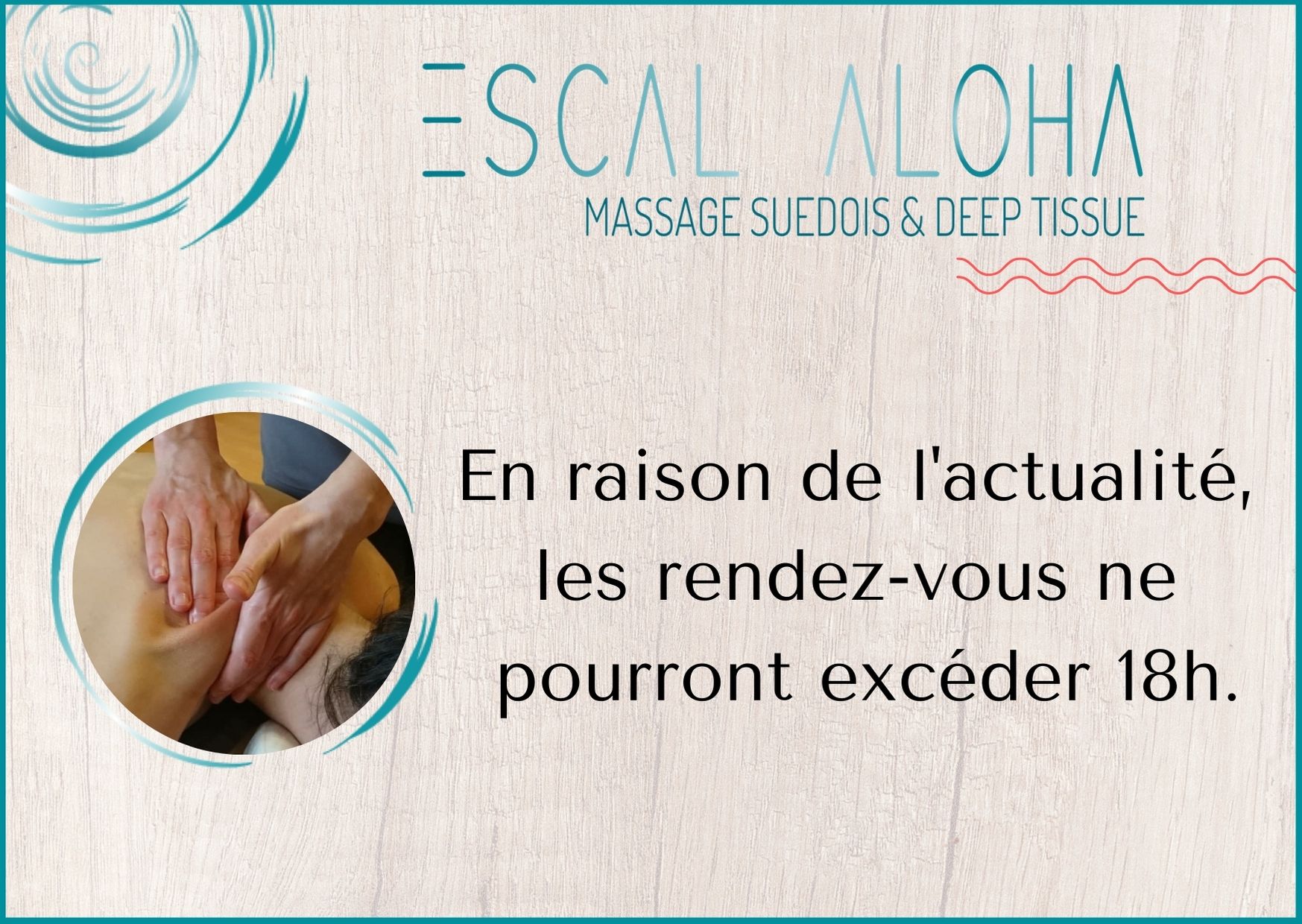 Je serai absente du 26 au 30 Octobre pour cause de formation(2) Massage de relaxation